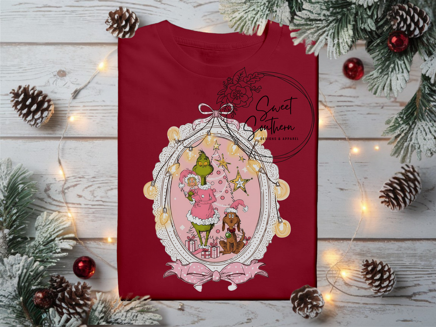 vintage coquette grinch