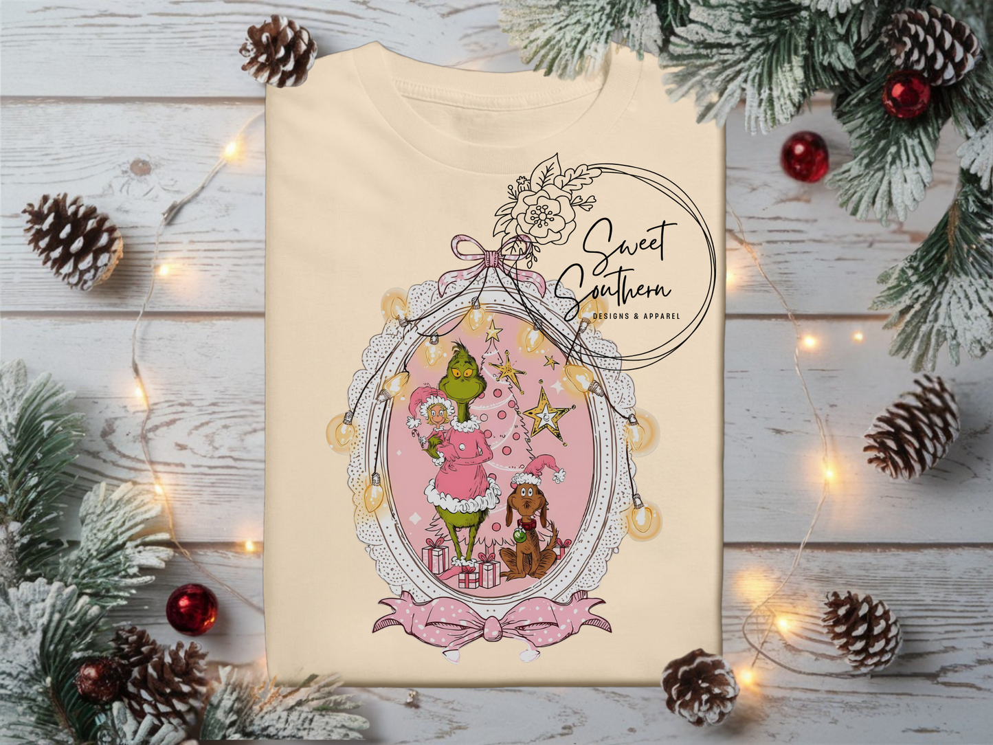 vintage coquette grinch