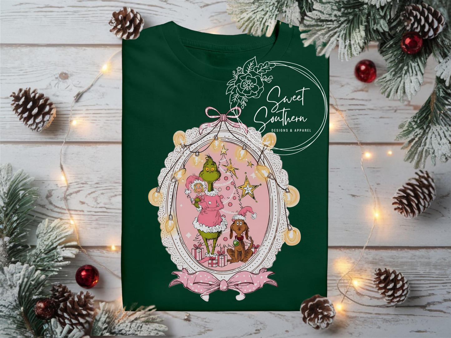 vintage coquette grinch