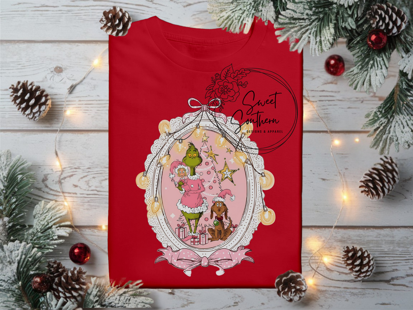 vintage coquette grinch