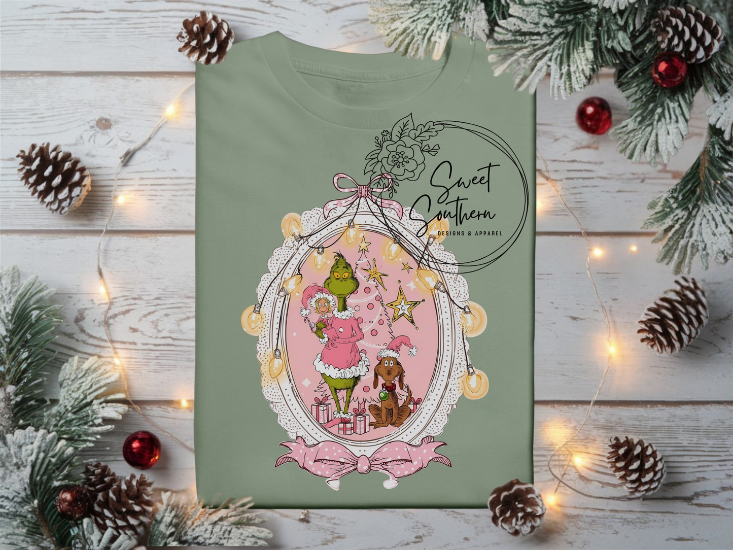 vintage coquette grinch