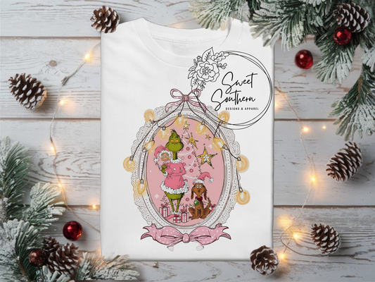 vintage coquette grinch