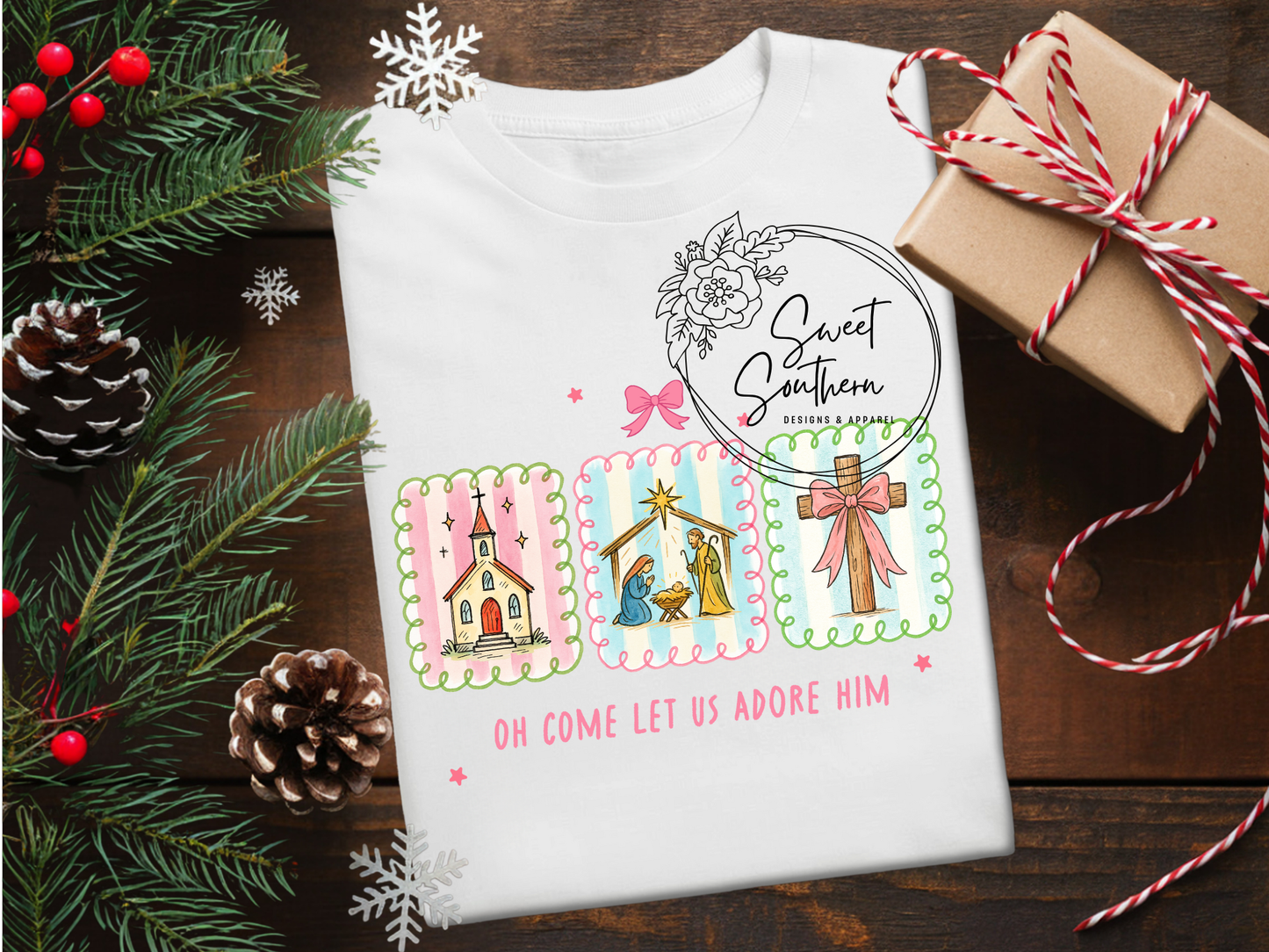 oh come let us adore him