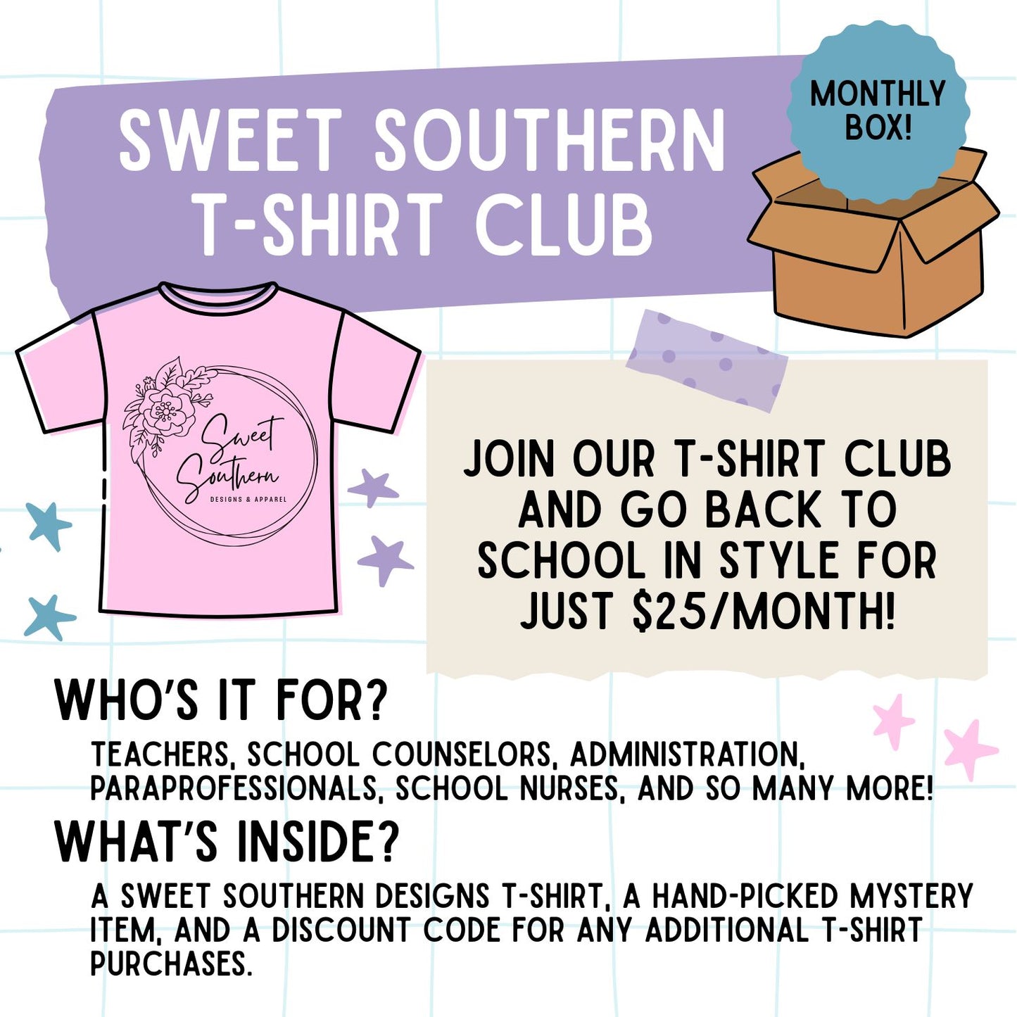 Sweet Southern T-Shirt Club