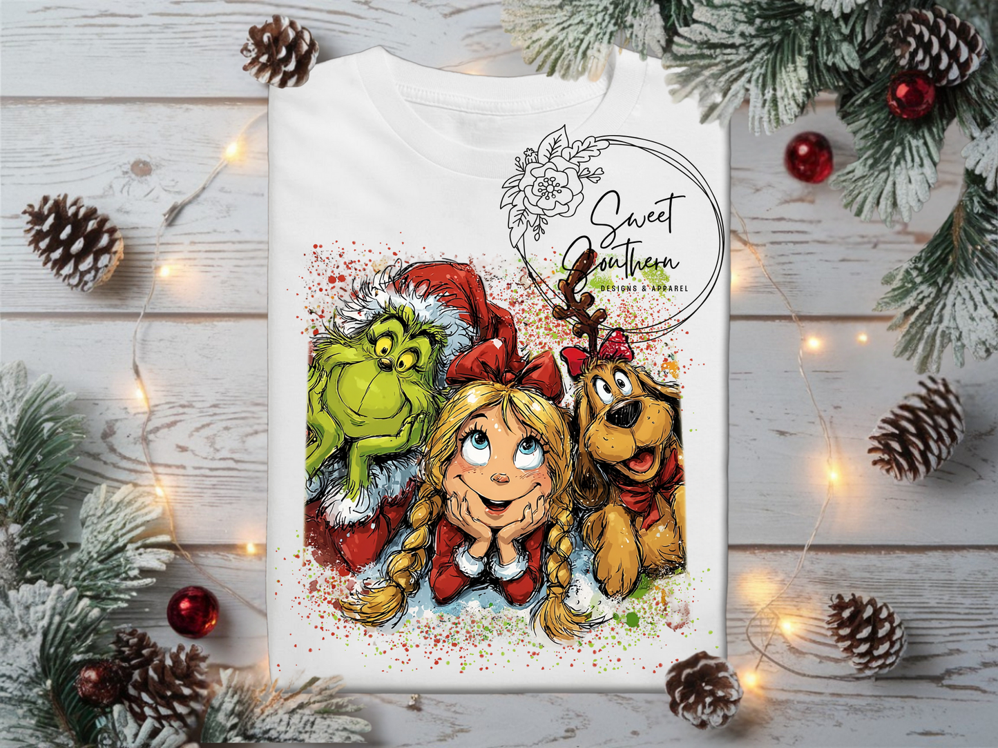 grinch and friends